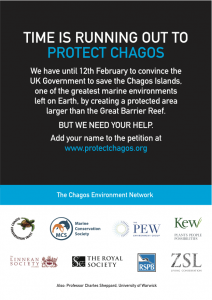 Chagos environmental campaign back